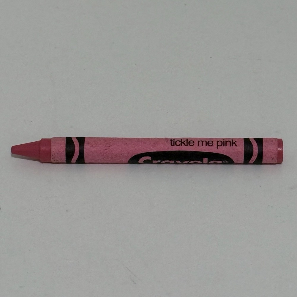 Tickle-Me-Pink Crayon VERY RARE Crayola Crayon Vintage Original Bonney Smith